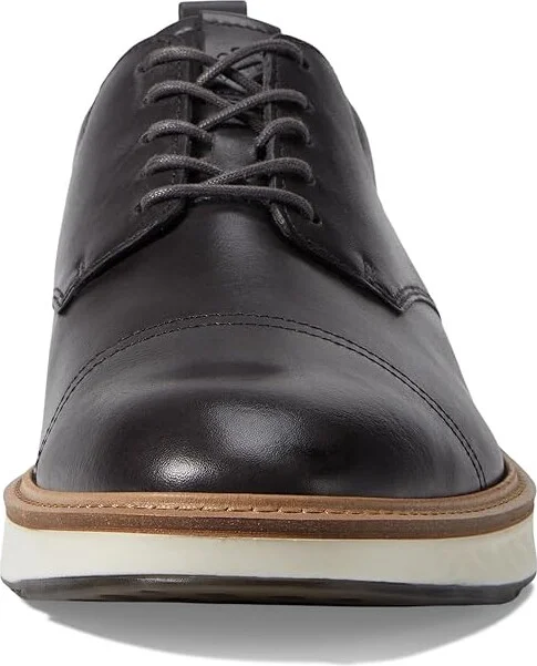 ECCO ST.1 Hybrid Cap Toe Oxford Men's Shoes Magnet : EU 39 (US Men's 5-5.5) D - Medium, Leather - Image 5