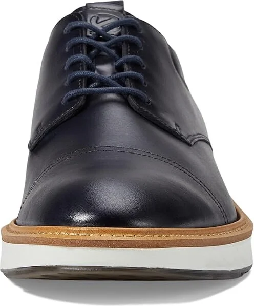 ECCO ST.1 Hybrid Cap Toe Oxford Men's Shoes Marine : EU 44 (US Men's 10-10.5) D - Medium, Leather - Image 5