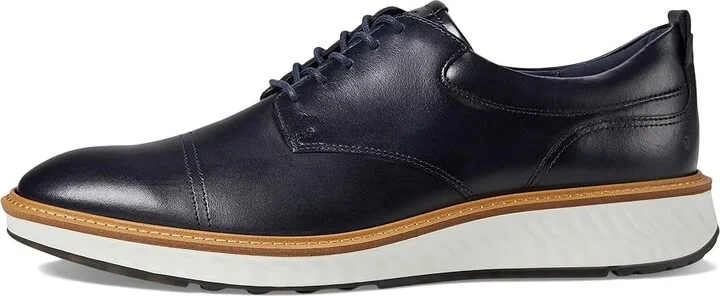ECCO ST.1 Hybrid Cap Toe Oxford Men's Shoes Marine : EU 44 (US Men's 10-10.5) D - Medium, Leather - Image 6