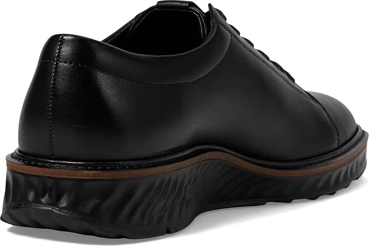 ECCO ST.1 Hybrid Luxury Dress Sneakers Men's Lace Up Wing Tip Shoes Black : EU 43 (US Men's 9-9.5) M, Leather - Image 4