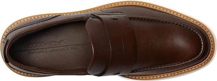 ECCO St.1 Hybrid Men's Lace Up Wing Tip Shoes Cocoa Brown : EU 42 (US Men's 8-8.5) D - Medium, Leather - Image 2
