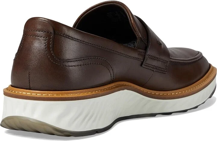 ECCO St.1 Hybrid Men's Lace Up Wing Tip Shoes Cocoa Brown : EU 42 (US Men's 8-8.5) D - Medium, Leather - Image 4