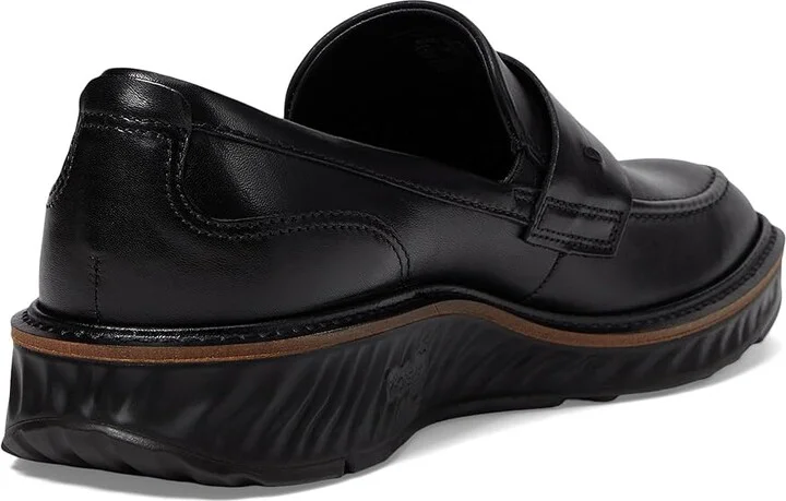 ECCO St.1 Hybrid Penny Loafer Men's Shoes Black : EU 39 (US Men's 5-5.5) M, Leather - Image 4