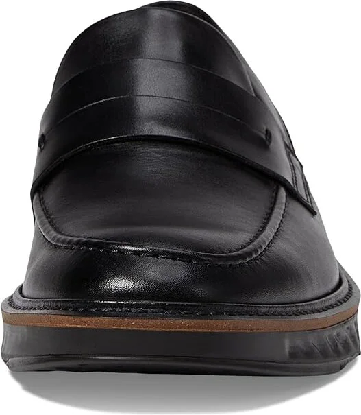 ECCO St.1 Hybrid Penny Loafer Men's Shoes Black : EU 39 (US Men's 5-5.5) M, Leather - Image 5