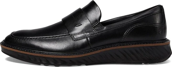 ECCO St.1 Hybrid Penny Loafer Men's Shoes Black : EU 39 (US Men's 5-5.5) M, Leather - Image 6