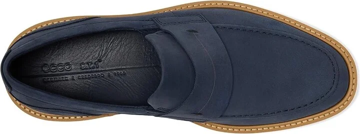 ECCO St.1 Hybrid Penny Loafer Men's Shoes Night Sky : EU 40 (US Men's 6-6.5) M, Leather - Image 2