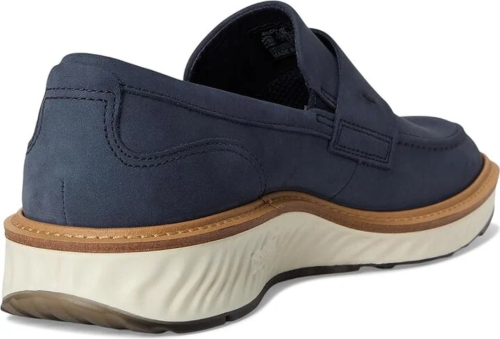 ECCO St.1 Hybrid Penny Loafer Men's Shoes Night Sky : EU 40 (US Men's 6-6.5) M, Leather - Image 4