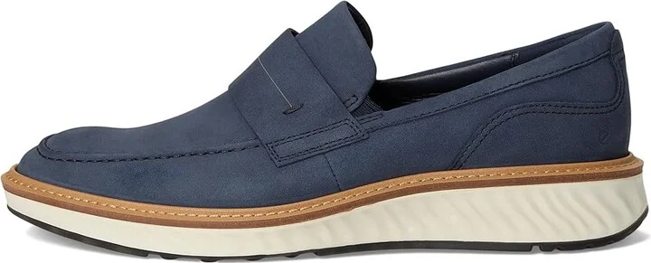 ECCO St.1 Hybrid Penny Loafer Men's Shoes Night Sky : EU 40 (US Men's 6-6.5) M, Leather - Image 6