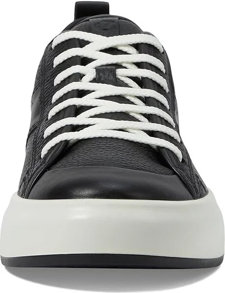 ECCO Street Ace Sneaker Women's Shoes Black/Black : EU 37 (US Women's 6-6.5) M, Leather - Image 5