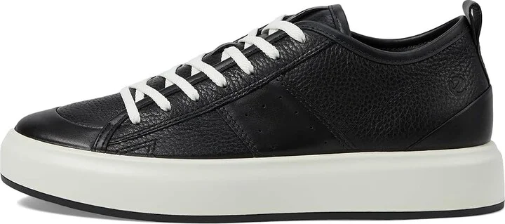 ECCO Street Ace Sneaker Women's Shoes Black/Black : EU 37 (US Women's 6-6.5) M, Leather - Image 6