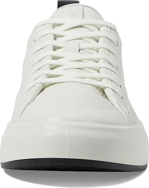 ECCO Street Ace Sneaker Women's Shoes White/White : EU 36 (US Women's 5-5.5) M, Leather - Image 5