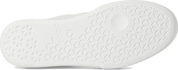 ECCO Street Court Lace Sneaker Men's Shoes White/Shadow White : EU 43 (US Men's 9-9.5) D - Medium, Leather - Image 3