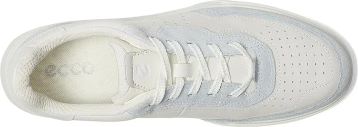 ECCO Street Court Sneaker Women's Shoes Air/White : EU 37 (US Women's 6-6.5) M, Leather - Image 2