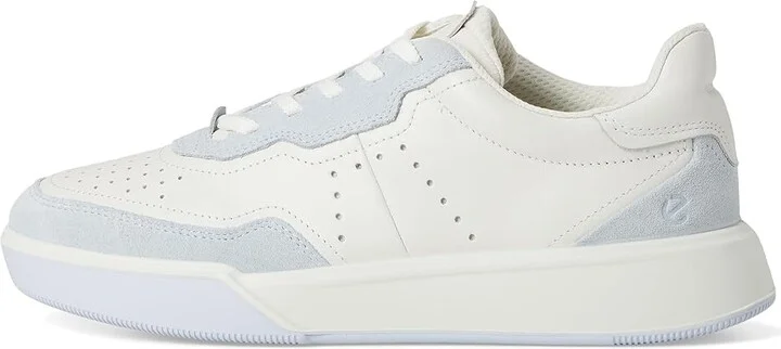 ECCO Street Court Sneaker Women's Shoes Air/White : EU 37 (US Women's 6-6.5) M, Leather - Image 6