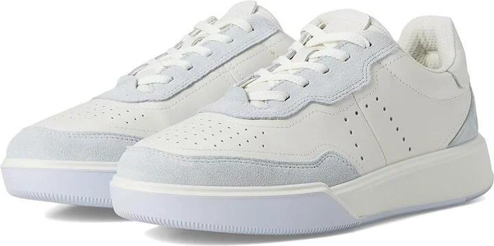 ECCO Street Court Sneaker Women's Shoes Air/White : EU 37 (US Women's 6-6.5) M, Leather
