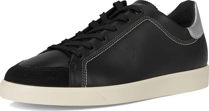 ECCO Street Lite Common Sneaker Women's Shoes Black/Black/Pure Silver : EU 42 (US Women's 11-11.5) M, Leather - Image 5