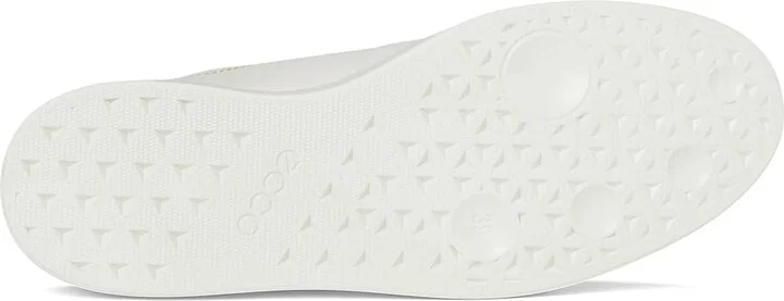 ECCO Street Lite Common Sneaker Women's Shoes White/White/Pure White Gold : EU 35 (US Women's 4-4.5) M, Leather - Image 3