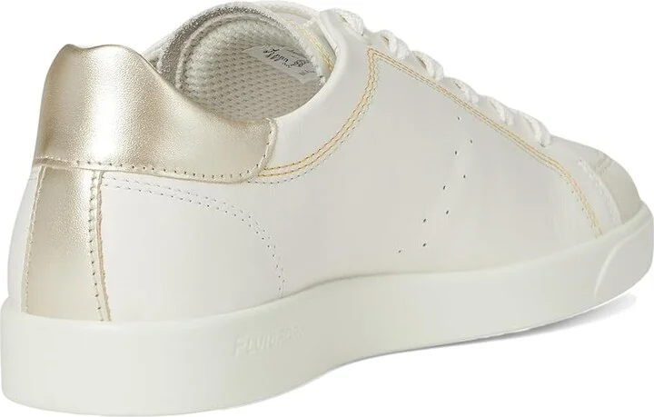 ECCO Street Lite Common Sneaker Women's Shoes White/White/Pure White Gold : EU 35 (US Women's 4-4.5) M, Leather - Image 4