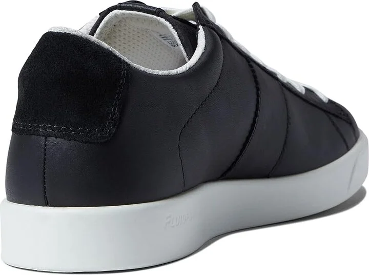 ECCO Street Lite Retro Sneaker Women's Shoes Black/Black : EU 38 (US Women's 7-7.5) M, Leather - Image 4