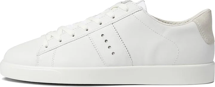 ECCO Street Lite Retro Sneaker Women's Shoes White/Shadow/White : EU 36 (US Women's 5-5.5) M, Leather - Image 6