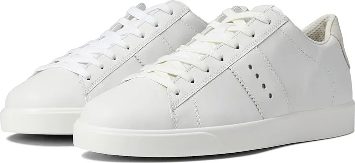 ECCO Street Lite Retro Sneaker Women's Shoes White/Shadow/White : EU 36 (US Women's 5-5.5) M, Leather