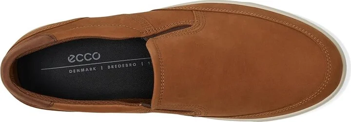 ECCO Street Lite Slip On Men's Shoes Camel/Camel/Cocoa Brown : EU 46 (US Men's 12-12.5) D - Medium, Leather - Image 2