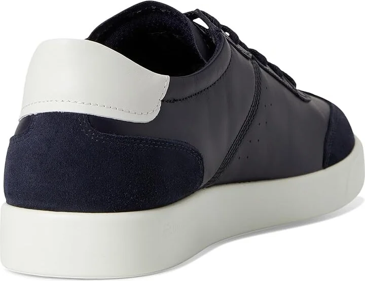 ECCO Street Lite Vintage Sneaker Men's Shoes Night Sky/Night Sky/White : EU 43 (US Men's 9-9.5) M, Leather - Image 4