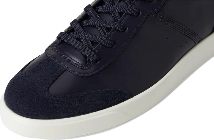 ECCO Street Lite Vintage Sneaker Men's Shoes Night Sky/Night Sky/White : EU 43 (US Men's 9-9.5) M, Leather - Image 7
