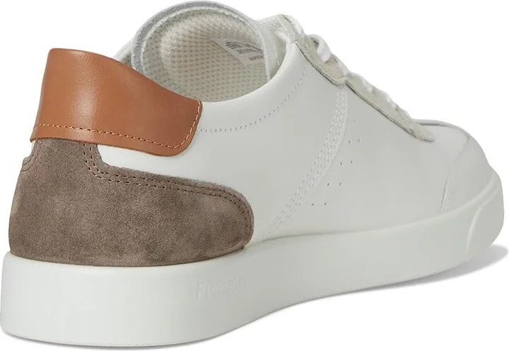 ECCO Street Lite Vintage Sneaker Men's Shoes White/Gravel/Cashmere : EU 40 (US Men's 6-6.5) M, Leather - Image 4