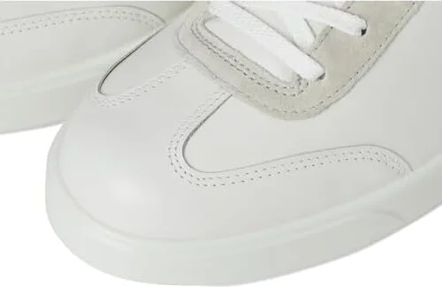 ECCO Street Lite Vintage Sneaker Men's Shoes White/Gravel/Cashmere : EU 40 (US Men's 6-6.5) M, Leather - Image 7