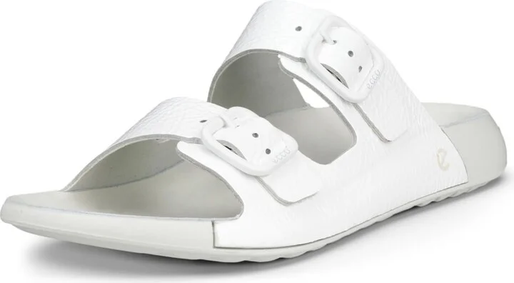 ECCO Women's Cozmo Two Band Buckle Slide Sandal