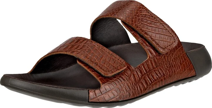 ECCO Women's Cozmo Two Band Luxury Slide Sandal