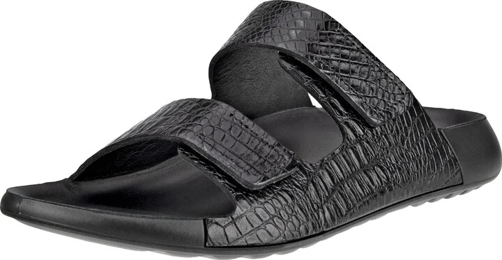 ECCO Women's Cozmo Two Band Luxury Slide Sandal