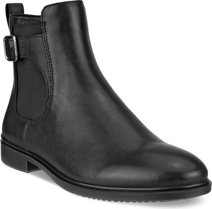 Ecco Women's Dress Classic Chelsea Buckle Ankle Boot