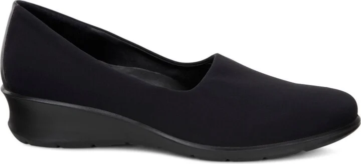 Ecco Women's Felicia Stretch Flat - Black, Black - Image 2