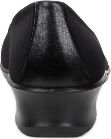 Ecco Women's Felicia Stretch Flat - Black, Black - Image 3