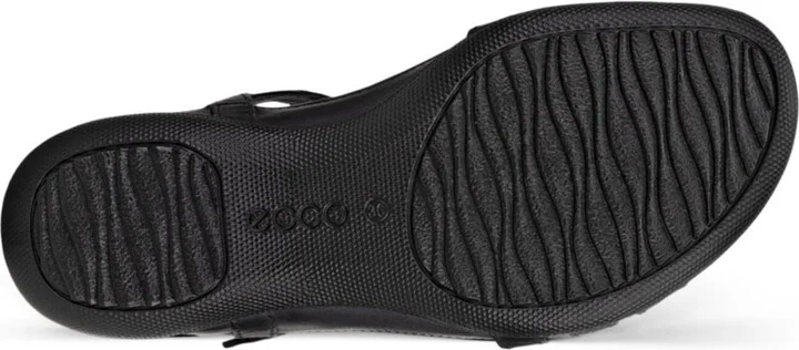 Ecco Women's Flash T Strap Sandal - Warm Gray Metallic, Moon Rock - Image 8