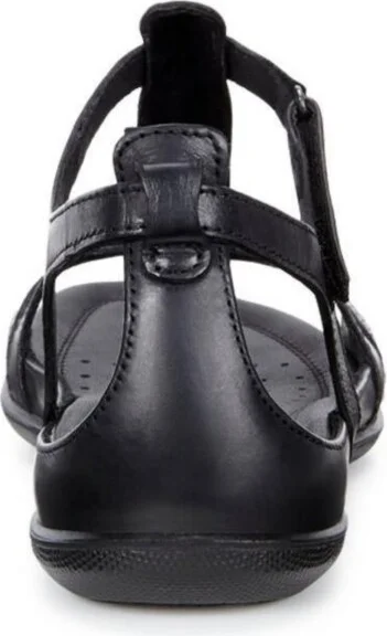 Ecco Women's Flash T Strap Sandal - Warm Gray Metallic, Moon Rock - Image 9
