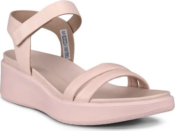 ECCO Women's FLowt Luxery Wedge Ankle Strap Sandal