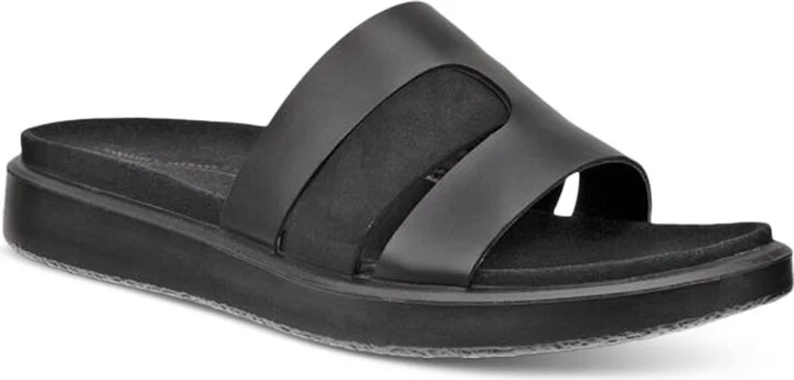Ecco Women's Flowt Oasis Slide Sandals - Black, Black