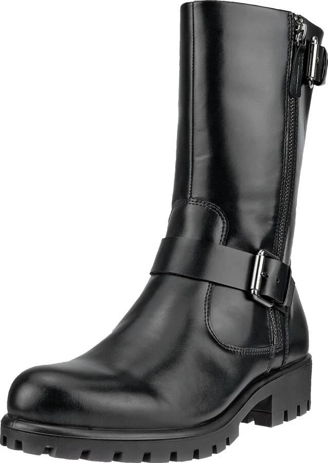 ECCO Women's MODTRAY Moto Boot Mid Calf