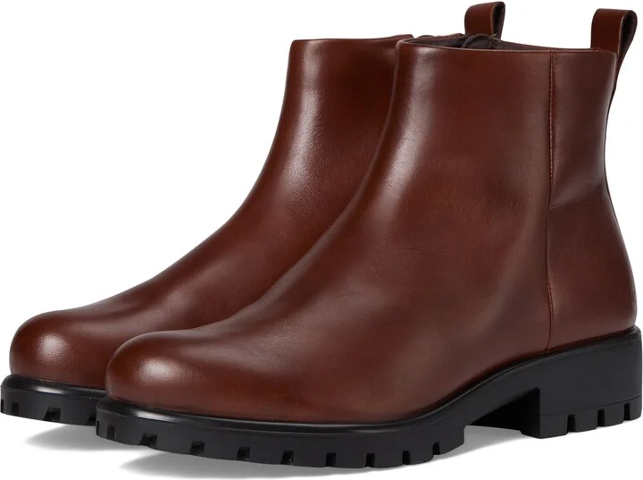 ECCO Women's Modtray Plain Toe Zip Ankle Boot