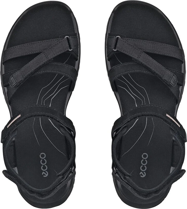 Ecco Women's Offroad Roam Sandals - Black, Black - Image 4