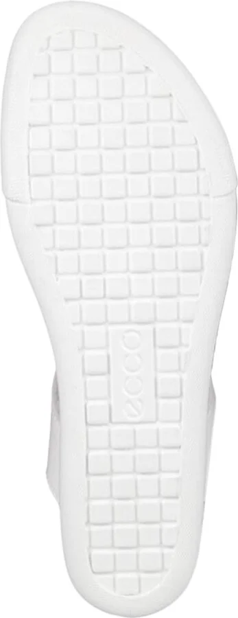Ecco Women's Samara Sandals - White, Pure Silver - Image 4