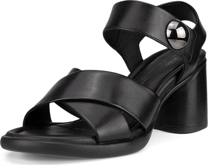 ECCO Women's Sculpted 55 Luxe Button Heeled Sandal