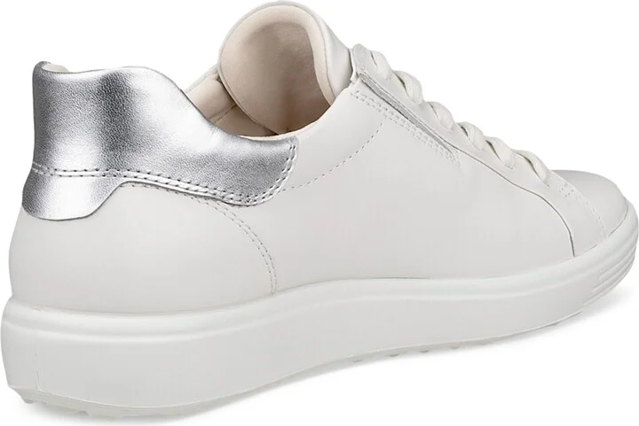 Ecco Women's Soft 7 Easy Slip Tie Sneakers - Black, Rose Dust - Image 7