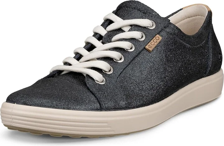 Silver Metallic Suede