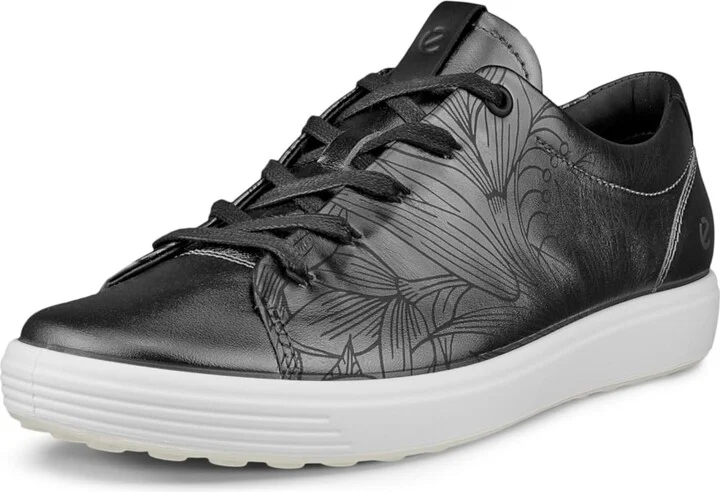 Silver Metallic Floral