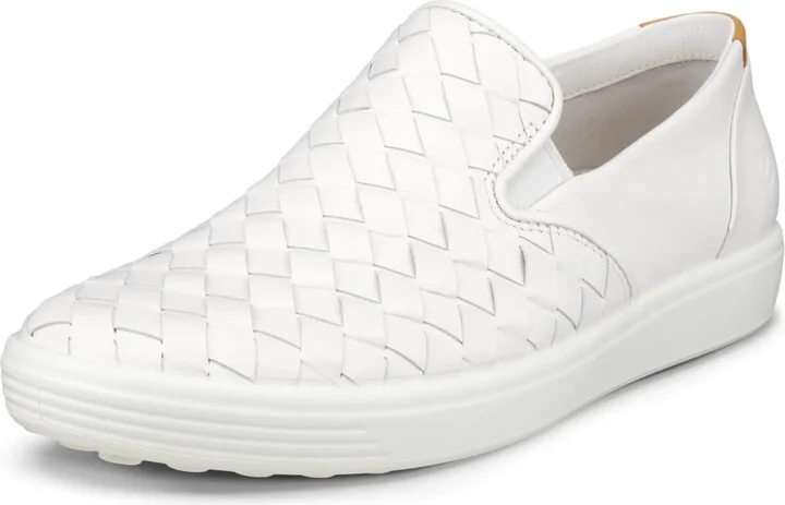 ECCO Women's Soft 7 Woven Slip-On 3.0 Sneaker