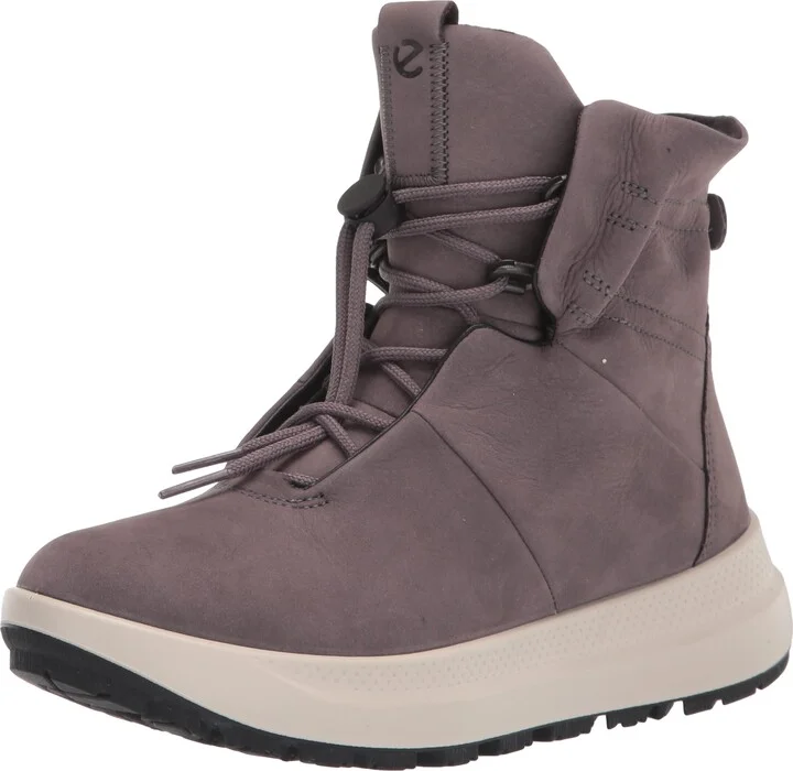 ECCO Women's Solice Mid-Cut Gore-TEX Water Proof Insulated Snow Boot